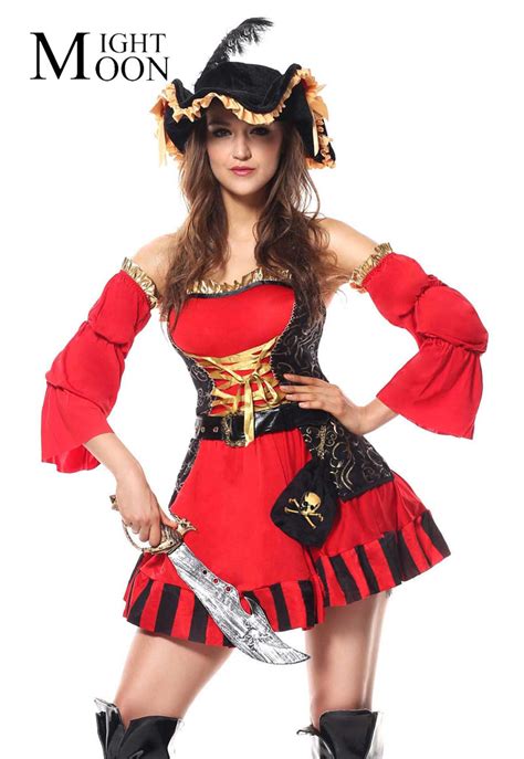 Moonight Carnival Apparel Luxury Pirate Costume Cosplay Fancy Dress