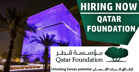 Qatar Foundation Jobs Careers Doha Qatar 2022 Jobice