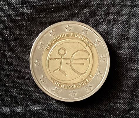 Monnaie Piece Rare 2 Euro Republique Française Commémorative Etsy France