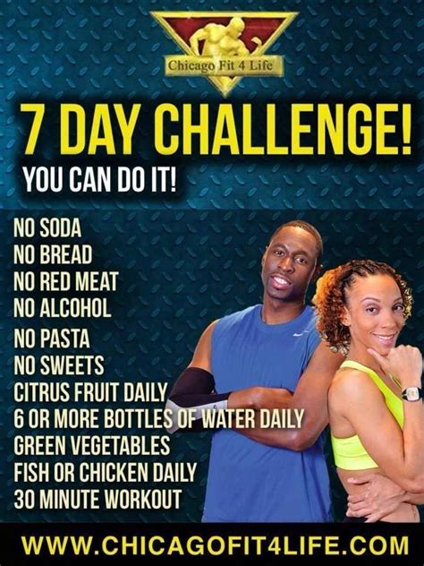 Download the eating plan that will help you lose weight in seven days now! Pin by Trice Ford on 7 DAY CHALLENGE !7⃣ | 7 day challenge, Lose 15 pounds, Get in shape