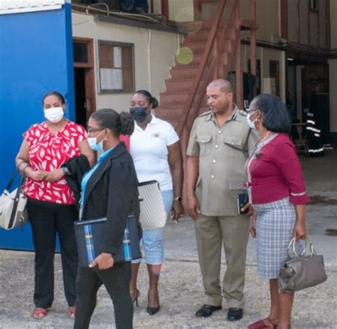 Home Affairs Minister Pays Official Visit To Police Marine Unit St Lucia Times News Tempo