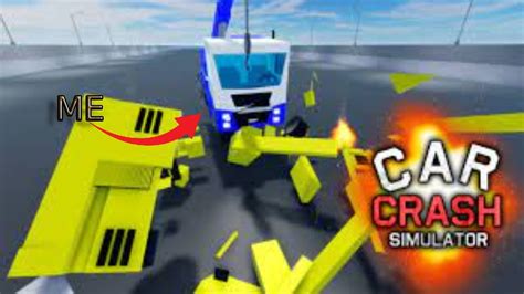 Roblox Car Crash Simulator Youtube