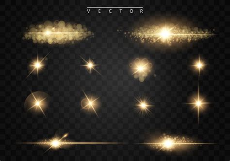 Light Effect With Star Light Illustration Vector Free Download