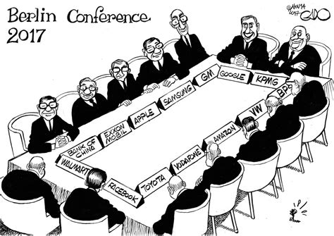 Berlin Conference Cartoon Berlin Conference For Lyvyi By Vasilis