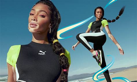 Winnie Harlow Is Stunning In New Puma Campaign As She Shows Off Her