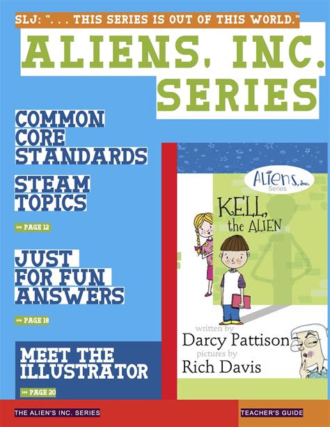 Great Teachers Guide To The Popular Aliens Inc Series A Short
