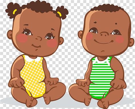 Twin Black Girl Transparent Background Png Clipart Hiclipart