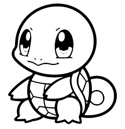 Cute Squirtle Coloring Page Download Print Or Color Online For Free