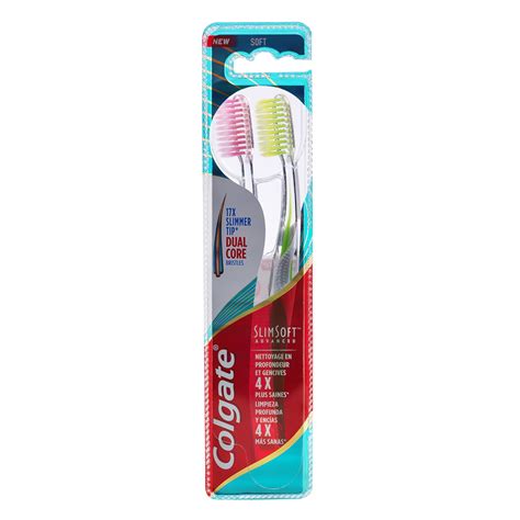 Cepillo Dental Slim Soft Colgate 2 Ud Colgate Carrefour Supermercado