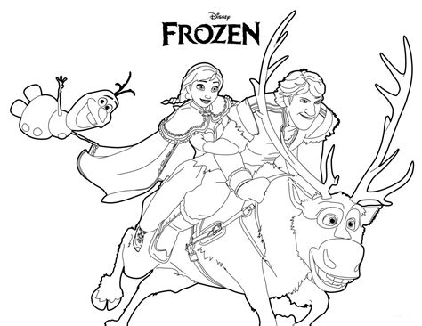 She lives in the palace. Free Printable Frozen Coloring Pages for Kids - Best ...