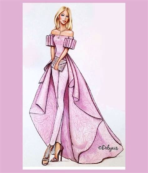 Barbie Fashion Drawing At Explore Collection Of