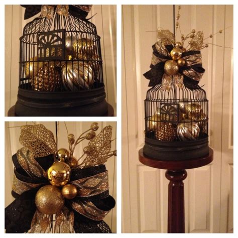 Glittering Black And Gold Christmas Decoration Ideas The Wow Style
