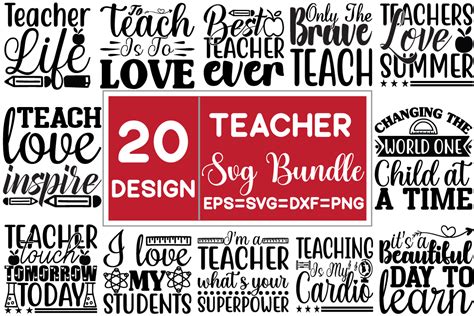 Teacher Svg Bundle Bundle · Creative Fabrica