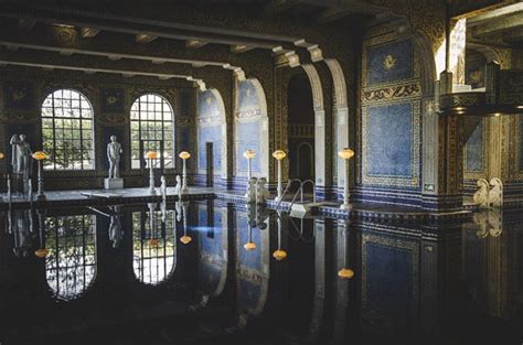 Heart Castle Roman Pool San Simeon California USA Glasshouse Images Photo