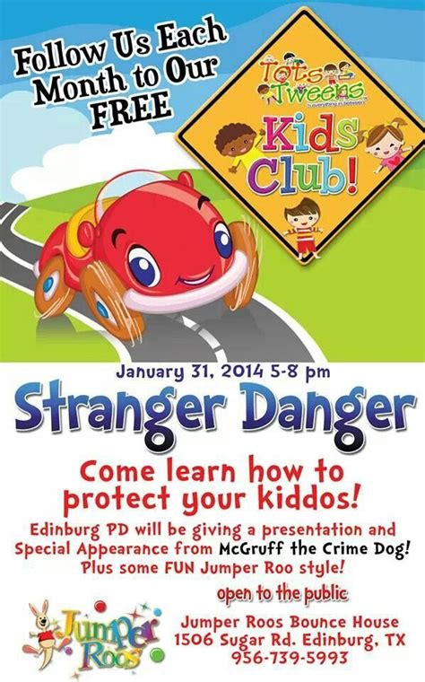 Stranger Danger Stranger Danger Kids Club Kids