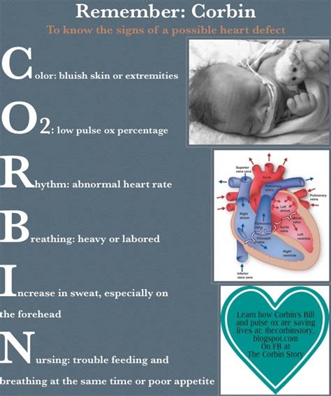 Remember Corbin To Learn The Signs Of A Possible Heart Defect