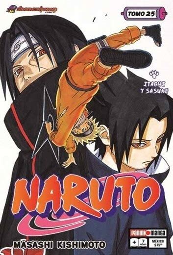 Naruto Vol Tomo 25 Manga Panini Español Sasuke Itachi Uchiha Envío Gratis