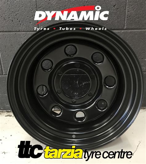 Dynamic 16x8 Soft 8 4x4 Steel Wheel 6x1397 22 Black