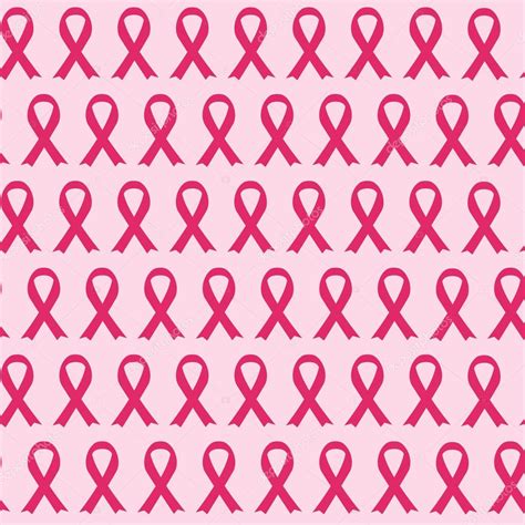 breast cancer awareness pink ribbon seamless pattern background ⬇ vector image by © yganko