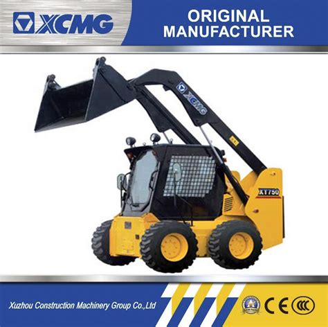 Xcmg High Performance Xt750 65hp Chinese Multifunction Skid Steer