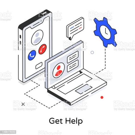 Get Help Stock Illustration Download Image Now Assistance Customer