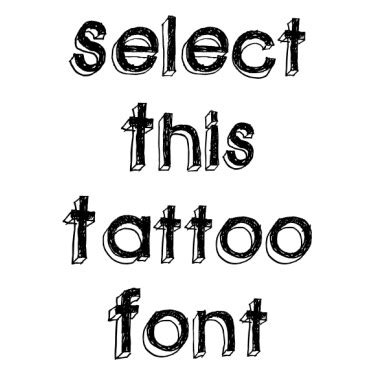 Best Tattoo Fonts Generator Best Design Idea