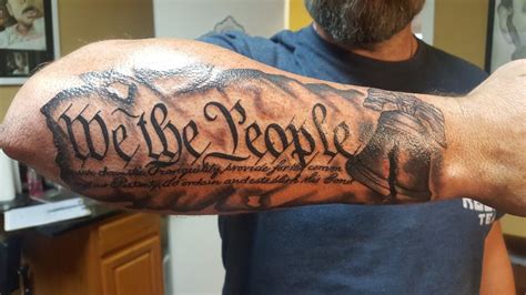 What does your tattoo say about you? 100+ We The People Tattoo Designs You Need To See ...