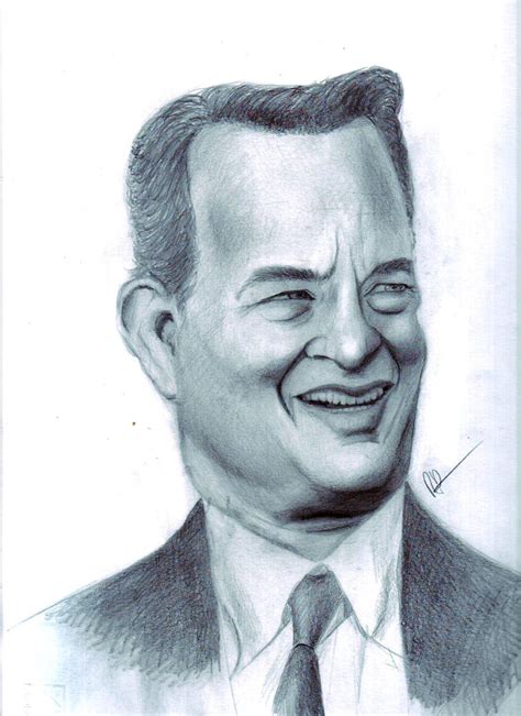 Tom Hanks Caricature By Dorothypa04 On Deviantart