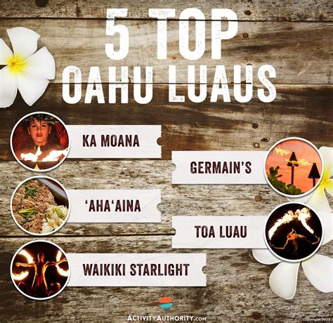 Top 5 Oahu Luaus Best Luaus To See On Oahu Hawaii