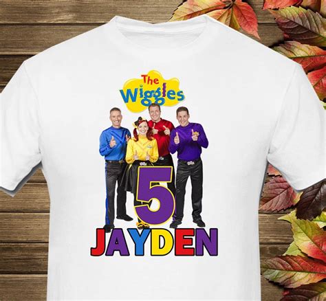 Printable The Wiggles Iron On Transfer Etsy