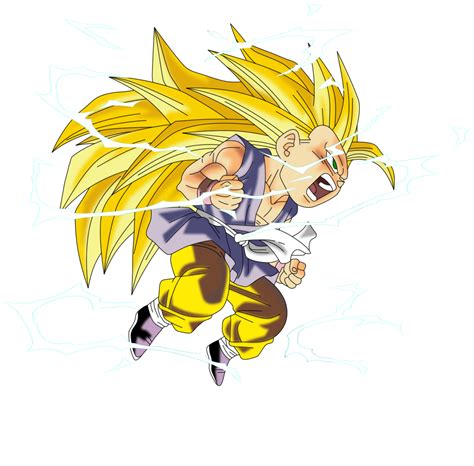 Download Goku Clipart Super Saiyan3 Dragon Ball Gt Goku Fase 3 Hd