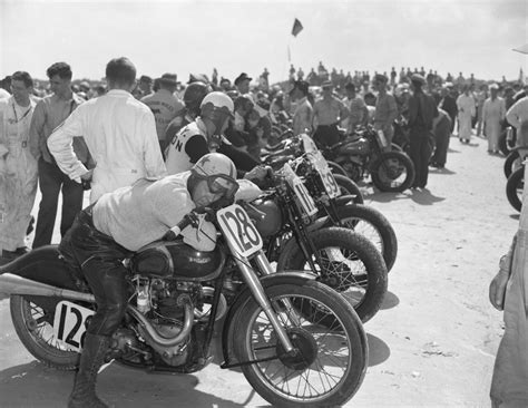 Daytona 200 Rare Photos From A Classic American Motorcycle Race 1948