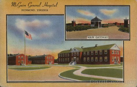 Mcguire General Hospital Richmond Va Postcard