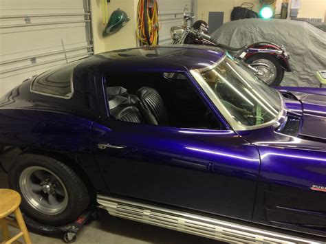 1963 Corvette Sting Ray Split Window Coupe Restoration Windshield