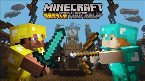 Minecraft Console Battle Mini Game Map Pack 3 New Music Youtube