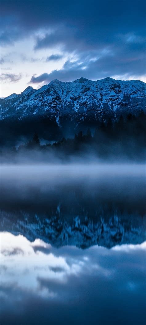 1080x2400 Mountain Reflection On Lake Side 1080x2400 Resolution