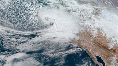 ‘bomb Cyclone Expected To Hit Northern California Oregon Ahead Of