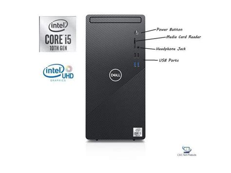 Dell Inspiron 3880 Desktop 10th Gen Intel Core I5 10400 6 Core