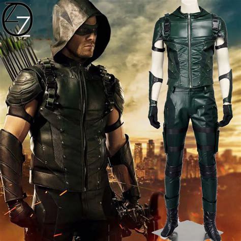 Clothing Shoes And Accessories Green Arrow Costume S4 Oliver Queen