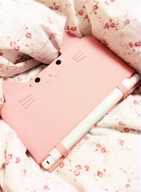 Kitty 3ds Xl Cute Pink Pretty In Pink Ds Xl Kawaii Room Gamer Room