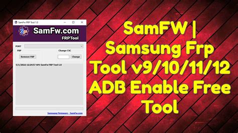 Samfw Frp Tool Free Download Latest V Samsung Bypass Remove One Click Easy Vrogue