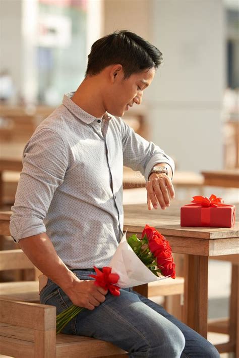 Waiting For Girlfriend Stock Image Image Of Male Date 109328265