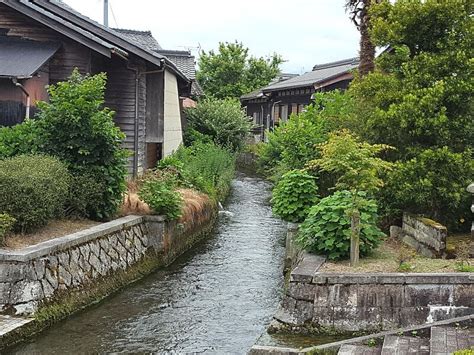 滋賀 6 針江 生水の郷 風景印のある風景100選