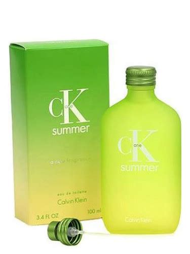 Ck One Summer Calvin Klein Perfume A Fragrance For Women And Men 2004