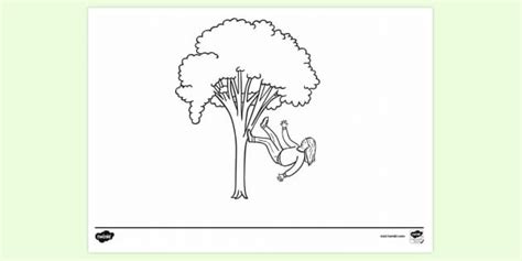 Free Girl Falling Out Of Tree Colouring Sheet Colouring Sheets