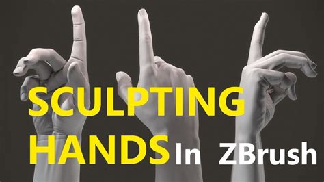 Sculpting Hands In Zbrush Premium Course Trailer Youtube
