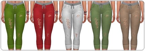 Annetts Sims 4 Welt Jeans Leggings