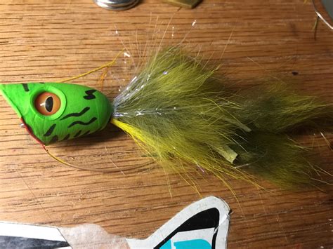Weedless Poppers Still Water Fly Fishing Maine Fly Fish