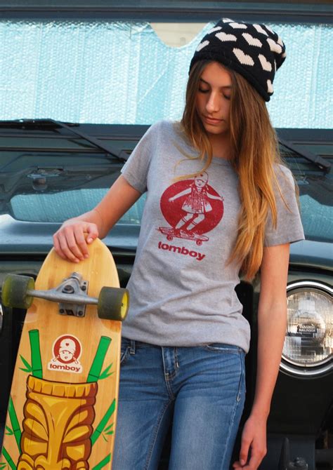 Retro T Shirt Tomboy Skater Girl Shirt Skater Girls