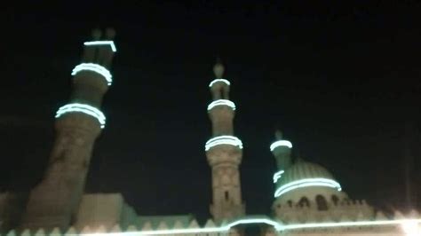 من داخل مسجد الازهر الشريف Youtube